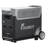 FOSSiBOT F3600 Portable Power Station, 3840Wh LiFePO4 Solar Generator, 3300W AC Output, 2000W Max Solar Charge, Fully Recharge in 1.8 Hours, 15 Output Ports, LCD Screen, Removable Flashlight Torch, 3W LED Light, with Rolling Wheels FOSSiBOT F3600 Portable Power Station, 3840Wh LiFePO4 Solar Generator, 3300W AC Output, 2000W Max Solar Charge, Fully Recharge in 1.8 Hours, 15 Output Ports, LCD Screen, Removable Flashlight Torch, 3W LED Light, with Rolling Wheels