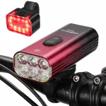 Astrolux® BS06 2000Lm Brightness Bike Headlights 6 LED Large Beads 10000mAh Battery Dual Distance Beam Design IPX6 Waterproof 5 Light Modes Type-C Fast Charge Easy to Install Bicycle Front Light Flashlight Astrolux® BS06 2000Lm Brightness Bike Headlights 6 LED Large Beads 10000mAh Battery Dual Distance Beam Design IPX6 Waterproof 5 Light Modes Type-C Fast Charge Easy to Install Bicycle Front Light Flashlight